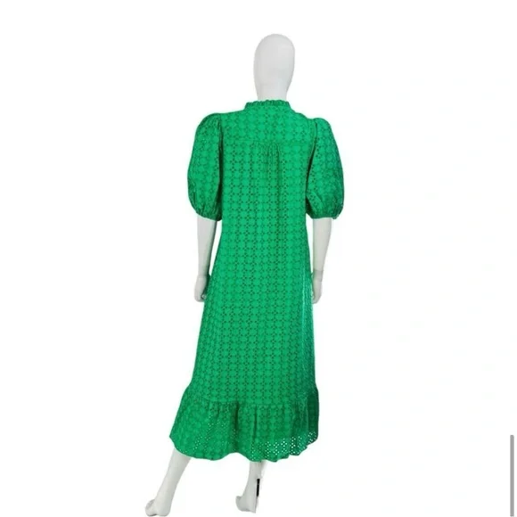 💚NWOT Hyacinth House Green Eyelet Midi Tryall
Dress size Small💚 - Picture 7 of 8
